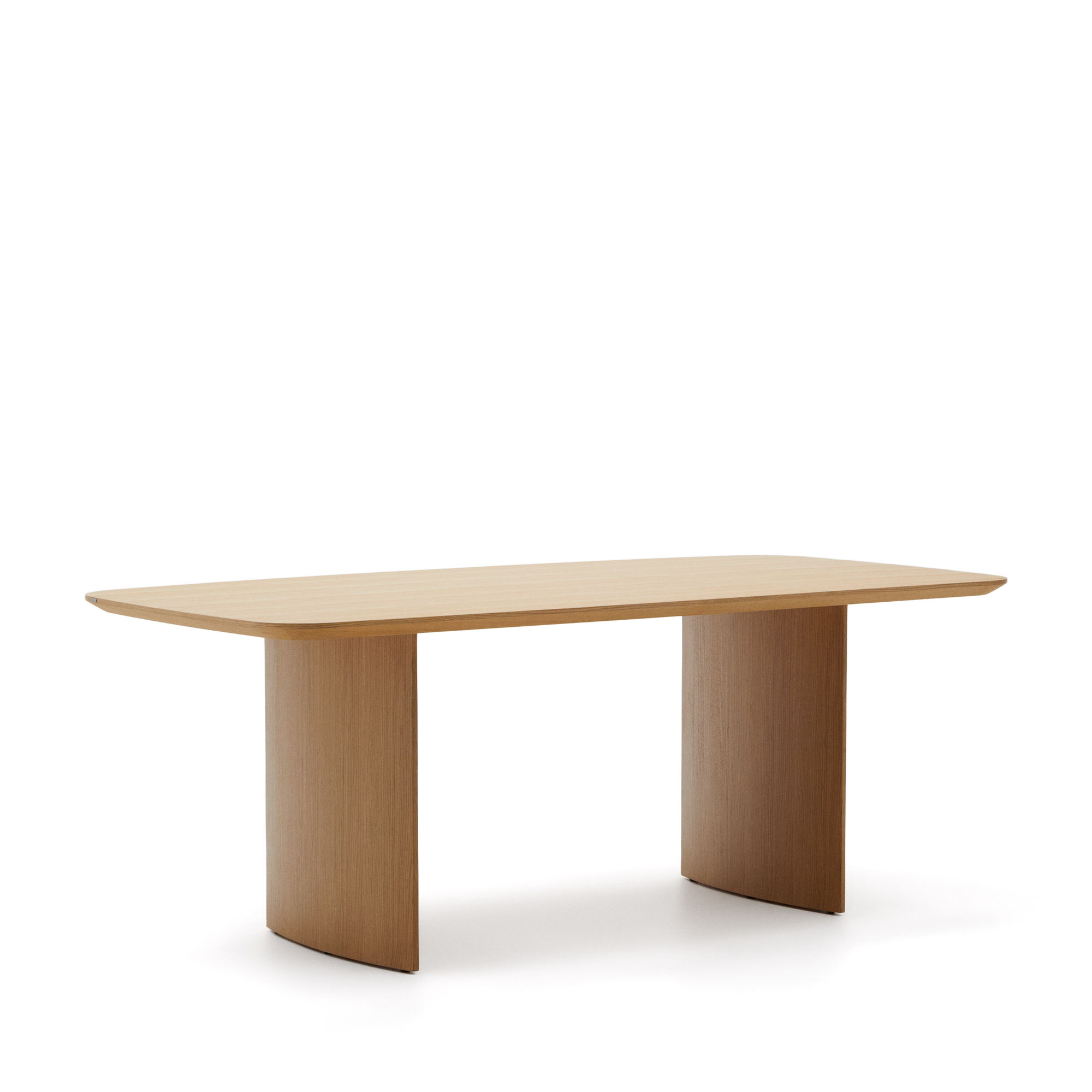 Kave Home Litto Spisebord  Rektangulær Natur Egefinér  200x100