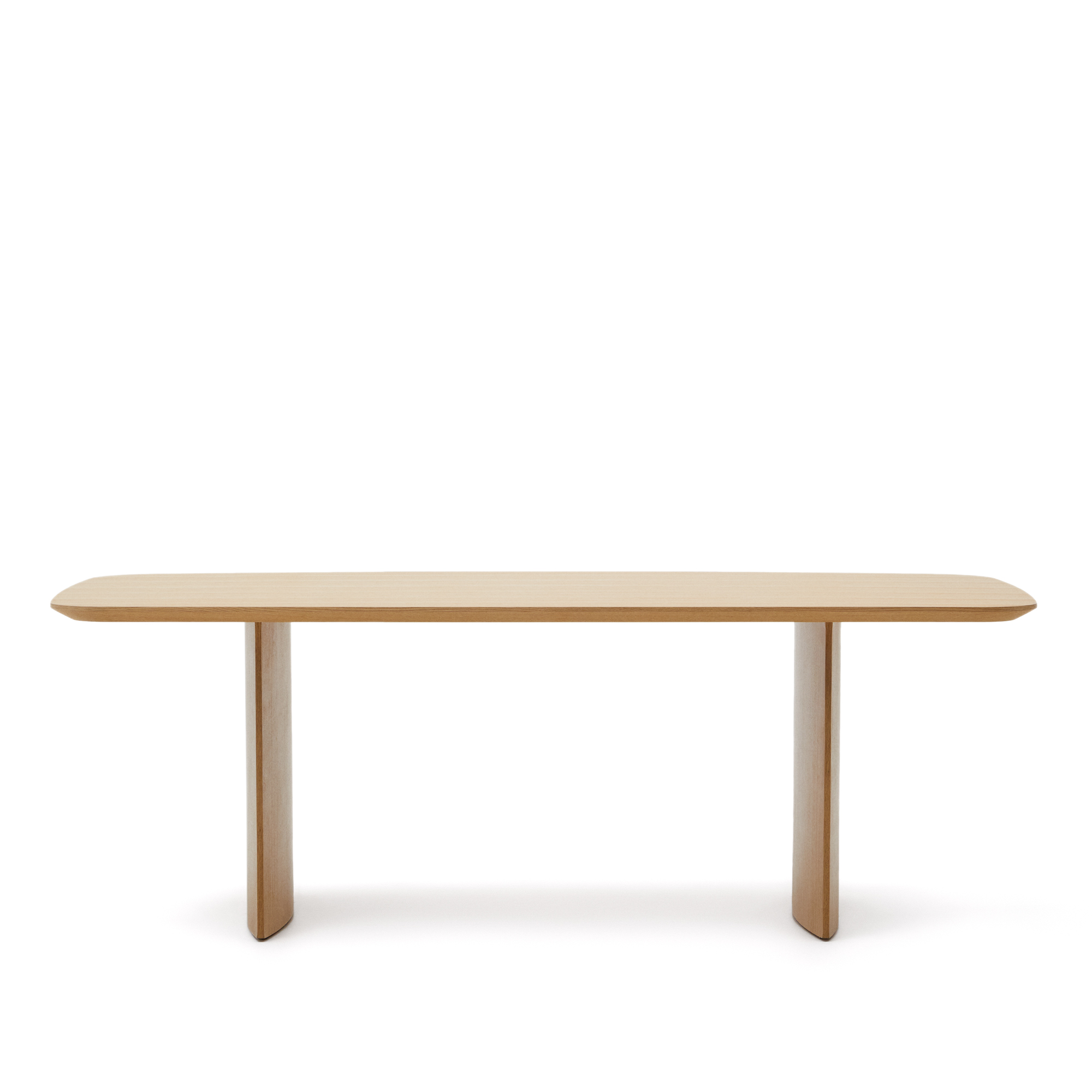 Kave Home Litto Spisebord  Rektangulær Natur Egefinér  240x100