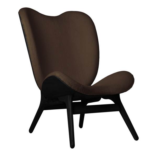 Umage A Conversation Piece Høj Stol - Elegant Sort Eg
