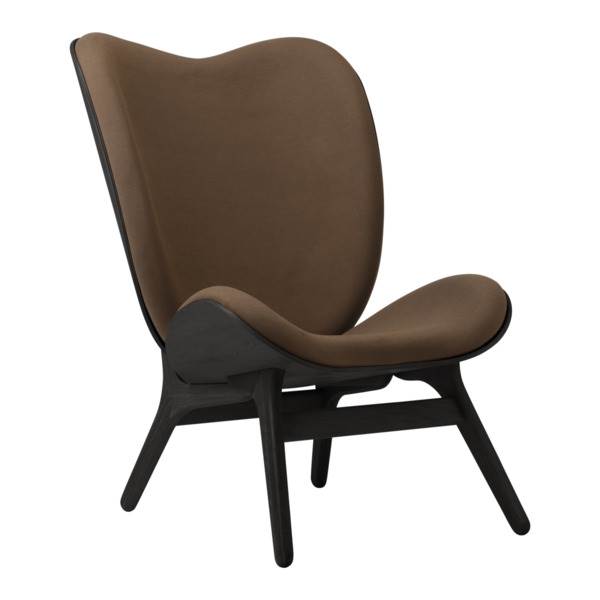 Umage A Conversation Piece Høj Stol - Elegant Sort Eg