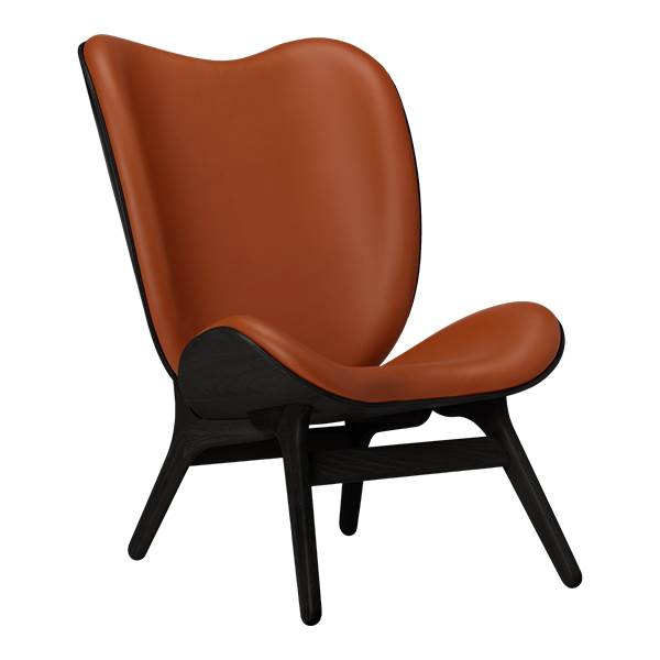 Umage A Conversation Piece – Elegant loungestol i sort eg
