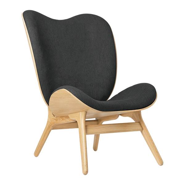 Umage A Conversation Piece Høj Stol i Elegant Egetræ