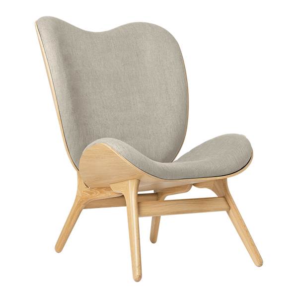 Umage Høj Lænestol – Elegant Design i Eg til Dit Hjem