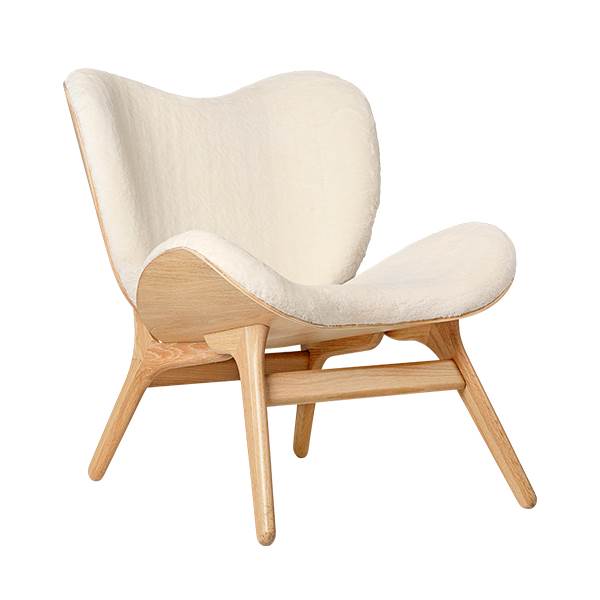 Umage Loungestol i Egetræ – Elegant Hygge til Dit Hjem