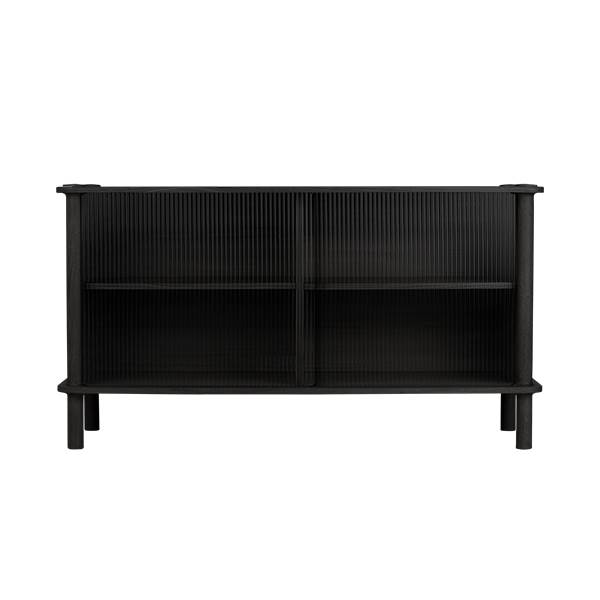 Umage Italic Skab Sort   Glasdøre