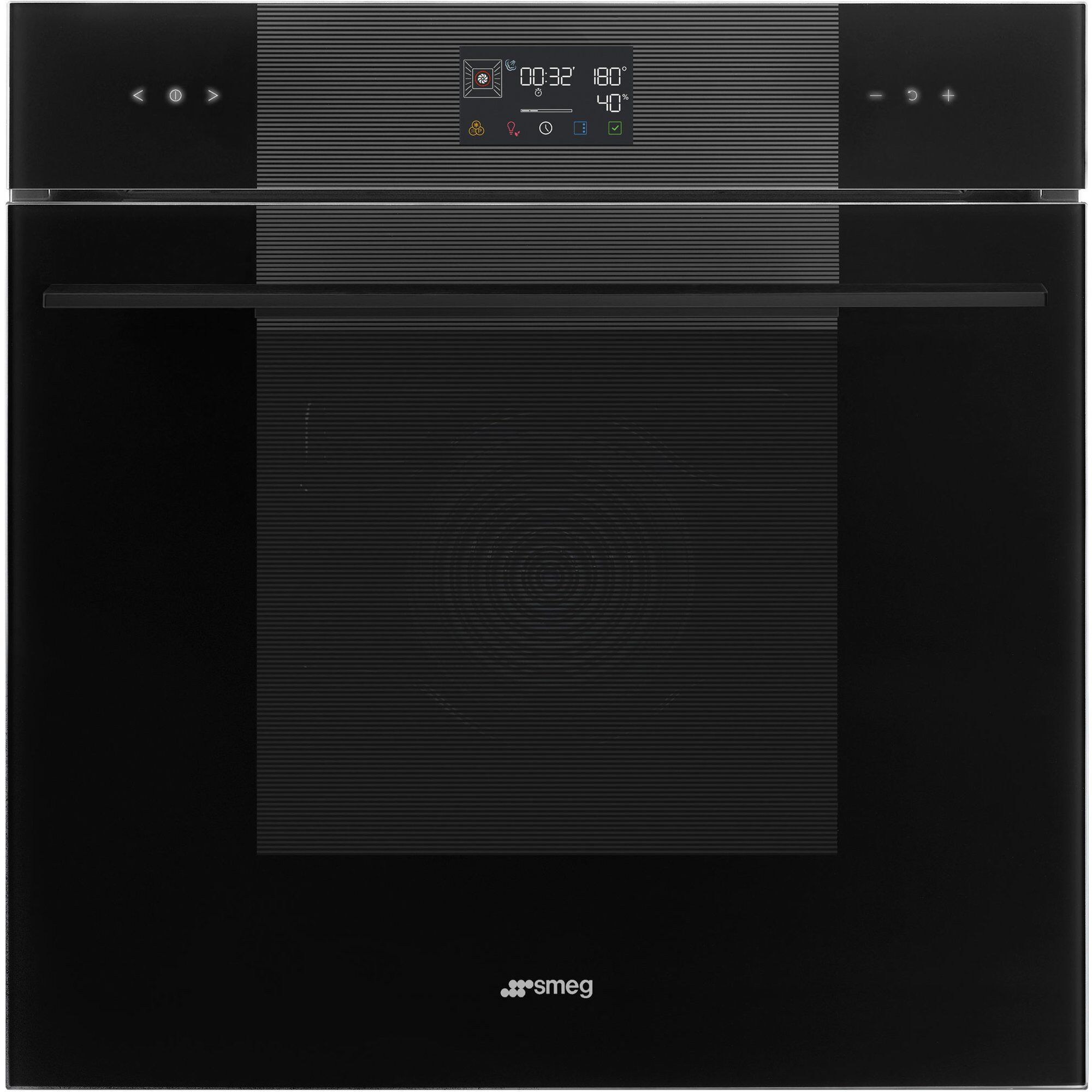 Smeg SOP6102S2P Indbygningsovn 68L - Sort Kvalitetstilbud!