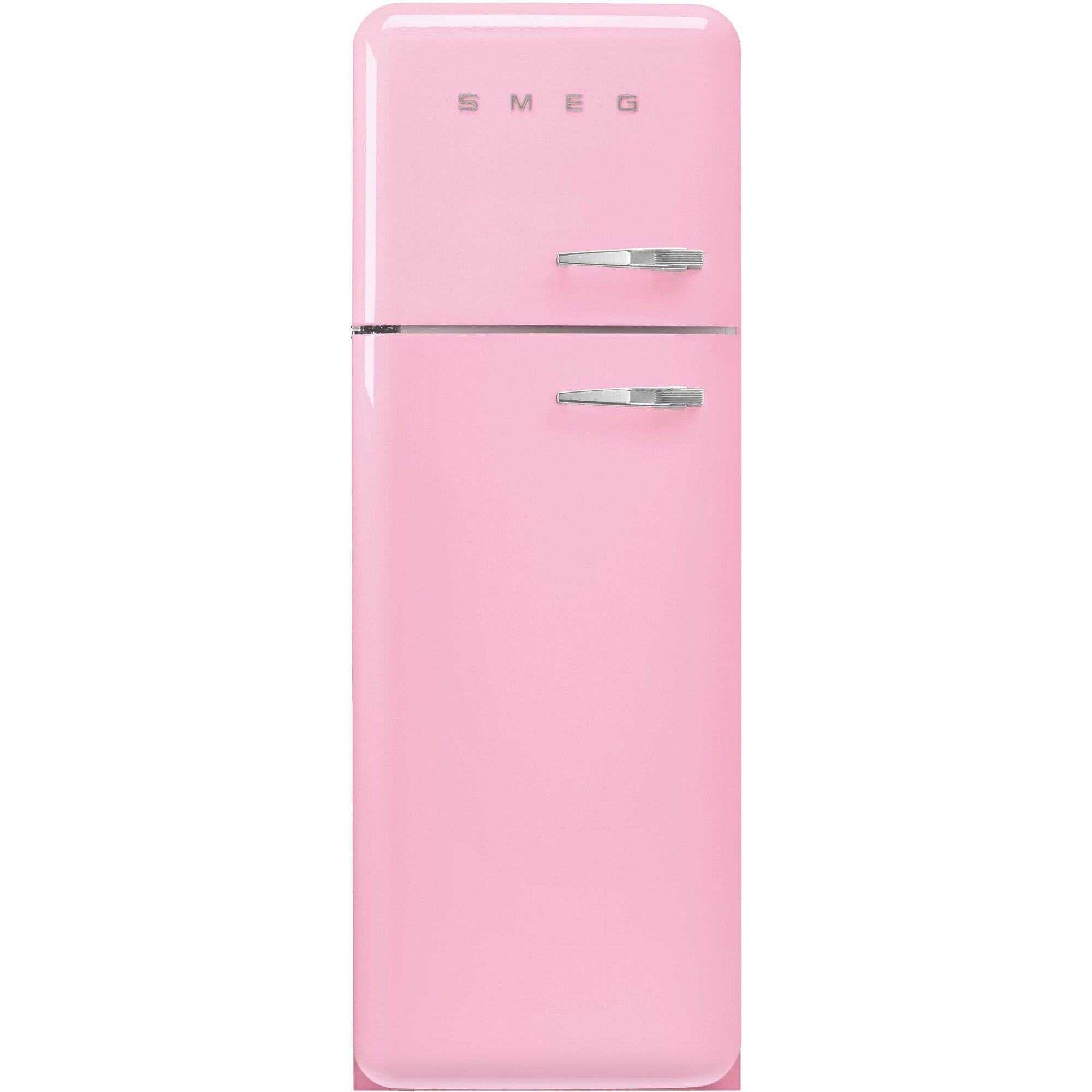 Smeg Fab30lpk6 Køleskab/Fryser 172cm Venstrehængt Rosa - Stilfuld!