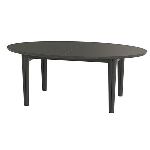 Skovby SM78 Spisebord – Elegant Sort med Udvidelse til Fest