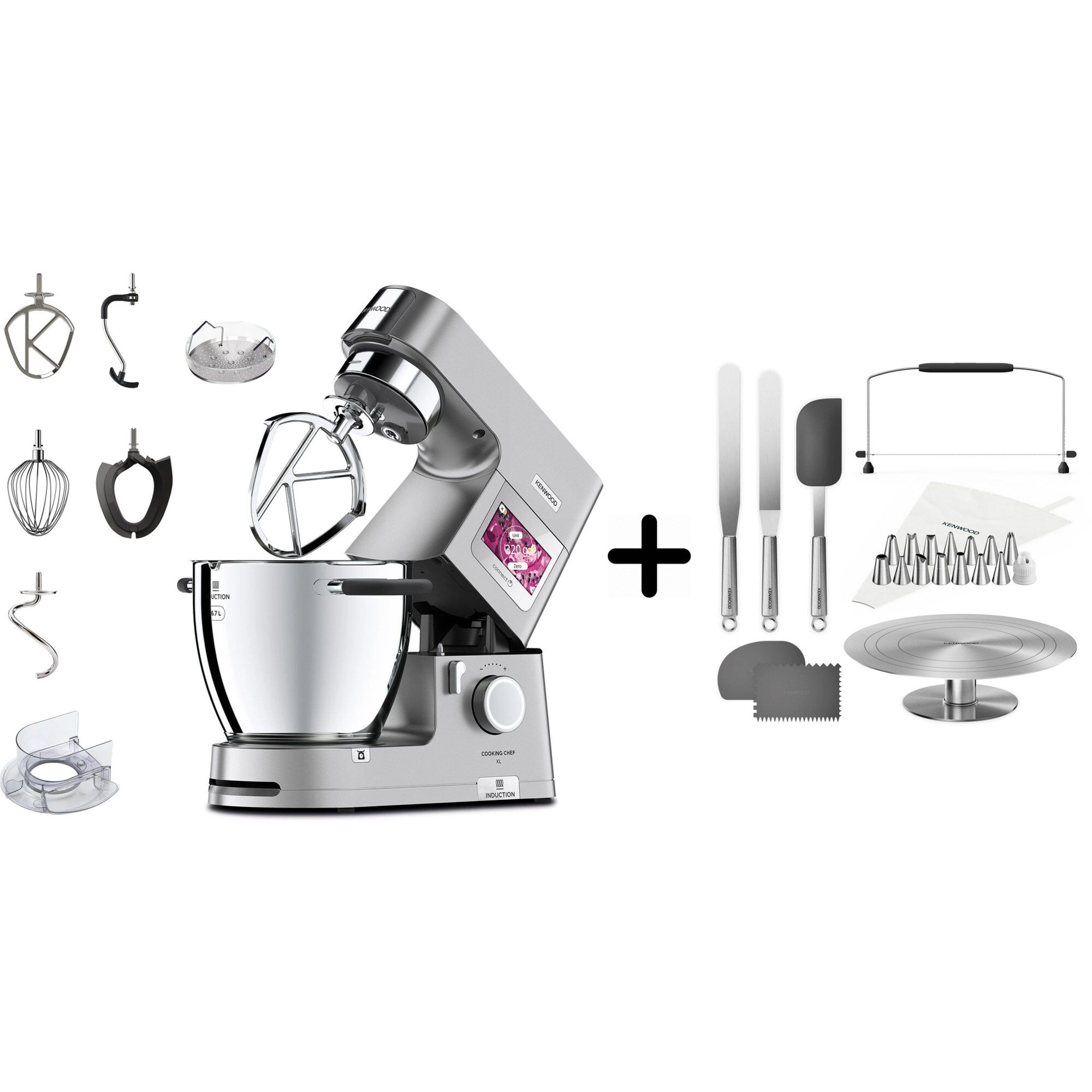 Kenwood Cooking Chef   Køkkenmaskine   Kwsd100 Sæt Til Kagedekoration