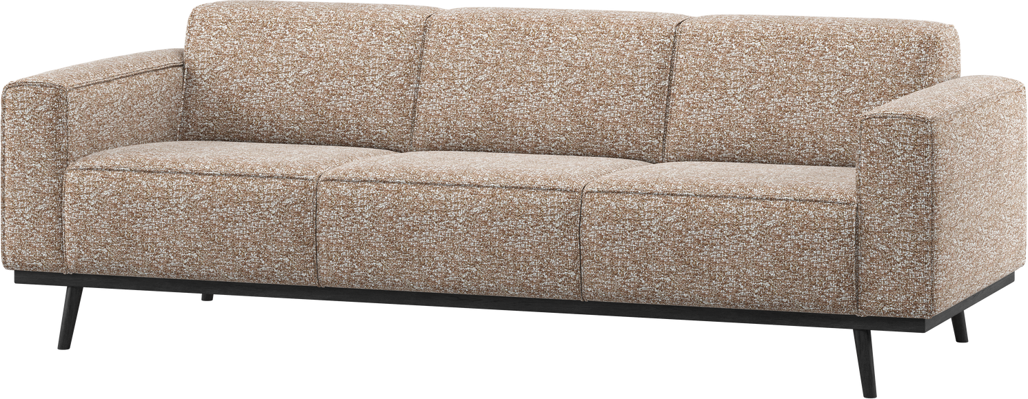 -personers Sofa Woood Statement  Lys Brun Melange 230    100  Polyester