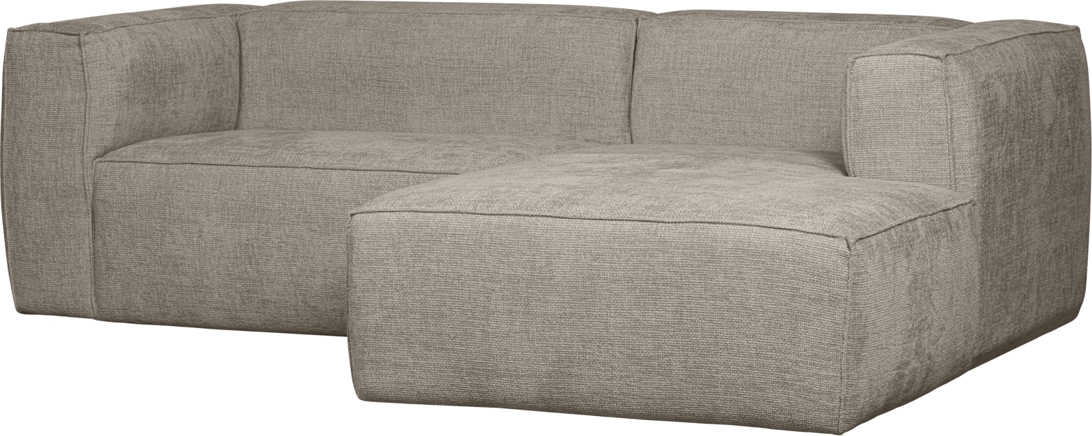 Chaiselong Sofa Woood Bean Højrevendt Travertin Polyester H73ã 178ã 254