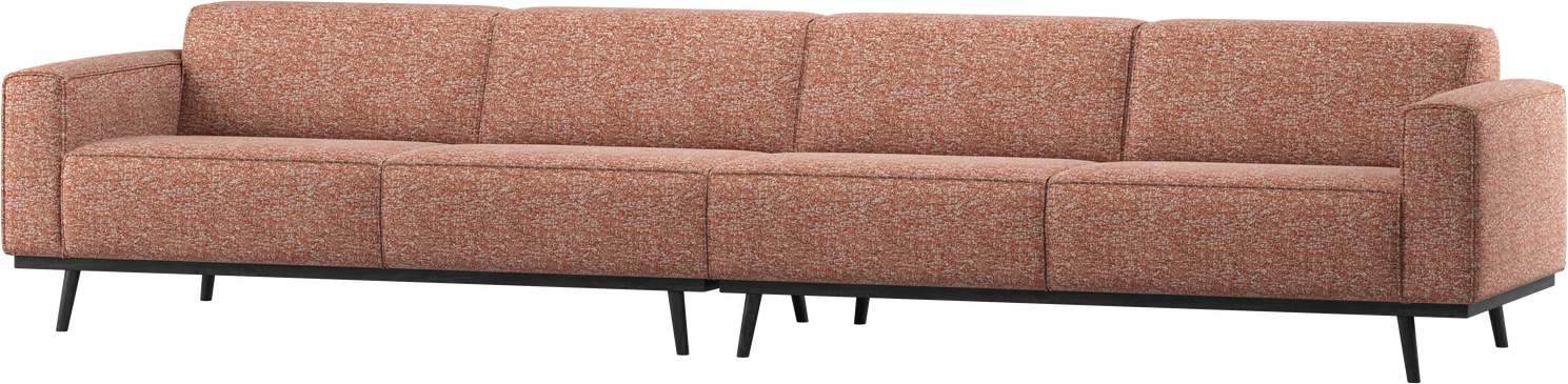 -personers Sofa Woood Statement  Terra Melange Stof 100  Polyester  B372   D93   H77