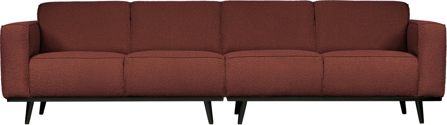 Sofa  -personers Woood Statement Kastanjebrun Bouclé  280
