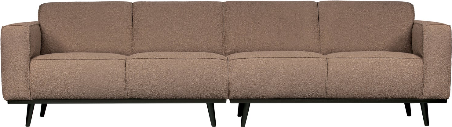 -personers Sofa Woood Statement Bouclé-stof Nougat   280
