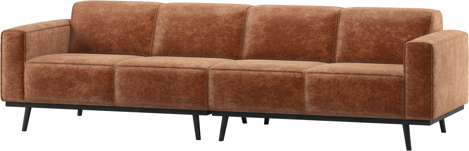 -personers Sofa Woood Statement 280   Terrafarvet Chenillevelour