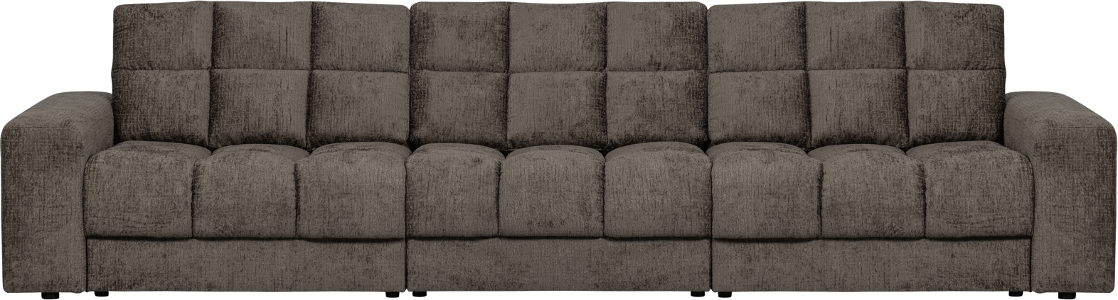 -personers Sofa Woood Second Date Velour Grå