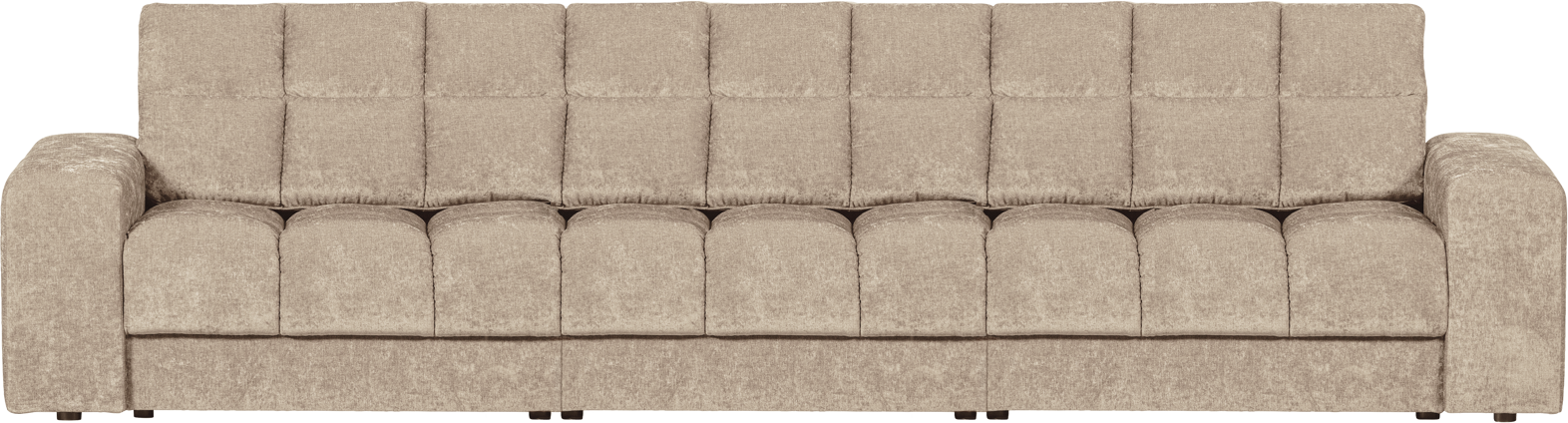 -personers Sofa Woood Second Date Polyester Nougat L316xd99xh78