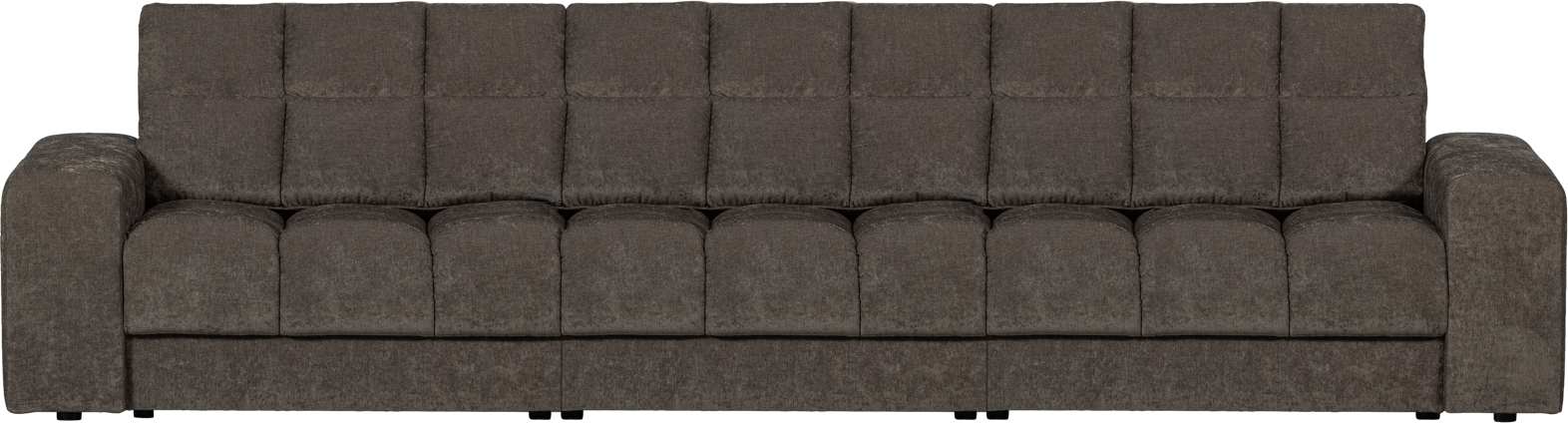 -personers Sofa Woood Second Date Polyester Varm Grå 316x99x78   Modulsofa Fleksibel Opbygning