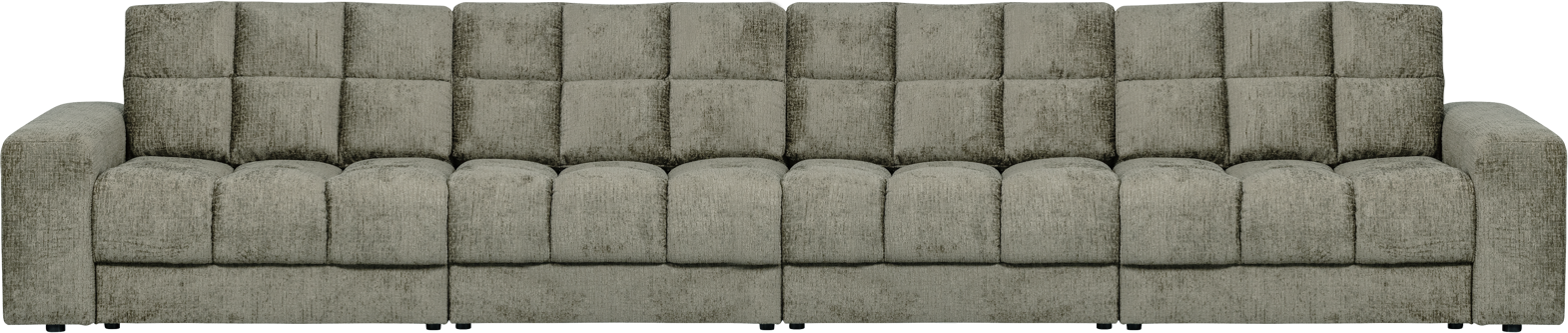 -personers Modulsofa Woood Second Date Frostfarvet Velour L406