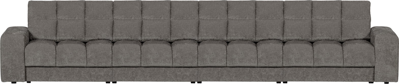 -personers Sofa Woood Second Date Grå Stof   Modulsofa Med Fleksible Kombinationer