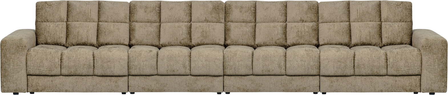 -personers Sofa Woood Second Date Lysegrå Velour Polyester L406   B99   H78