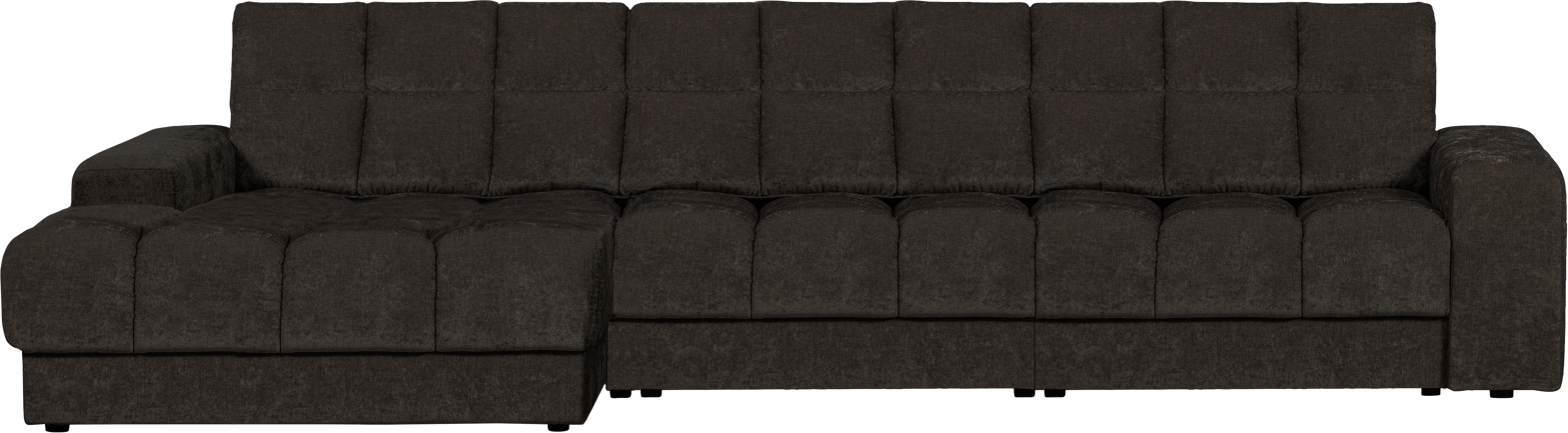 Chaiselong Lounge Sofa Woood Second Date Venstrevendt Antracit 316x162x78