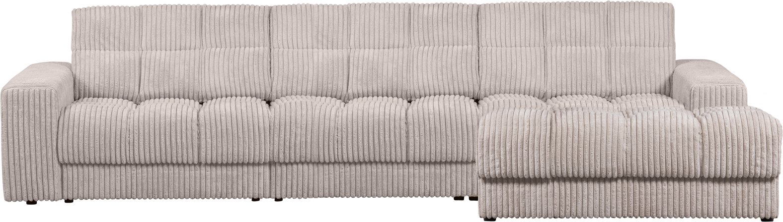 Chaiselong Sofa Woood Second Date Natur Fløjl Højrevendt 316ã 162