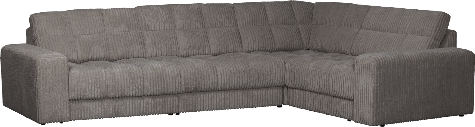 Hjørnesofa Højrevendt Woood Second Date Fløjl Terrazzo 316x212
