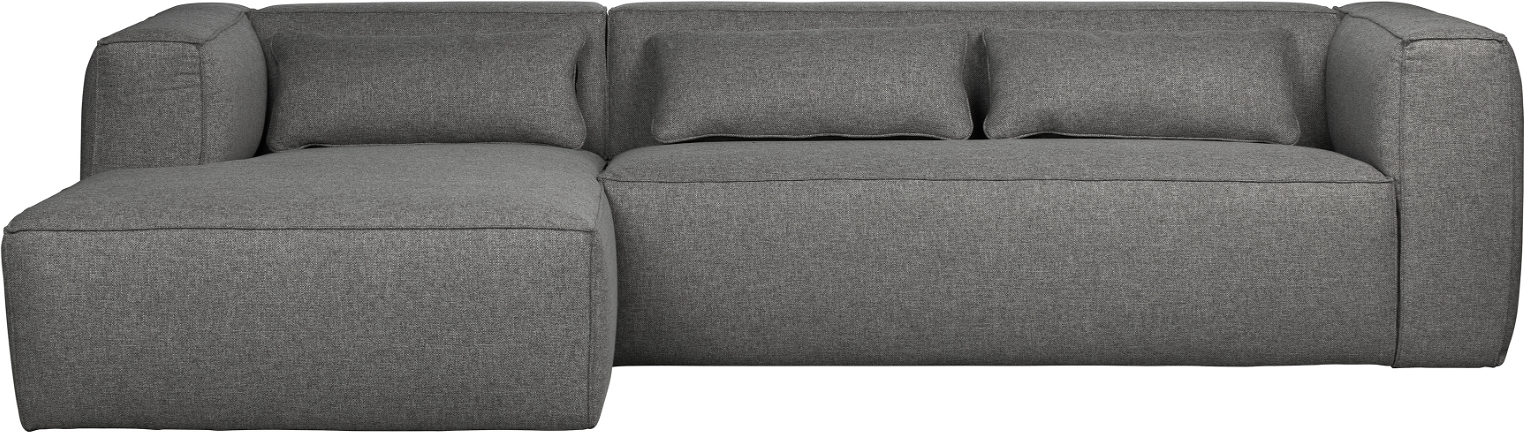 Elegant Grå Venstrevendt Hjørnesofa fra Woood Exclusive