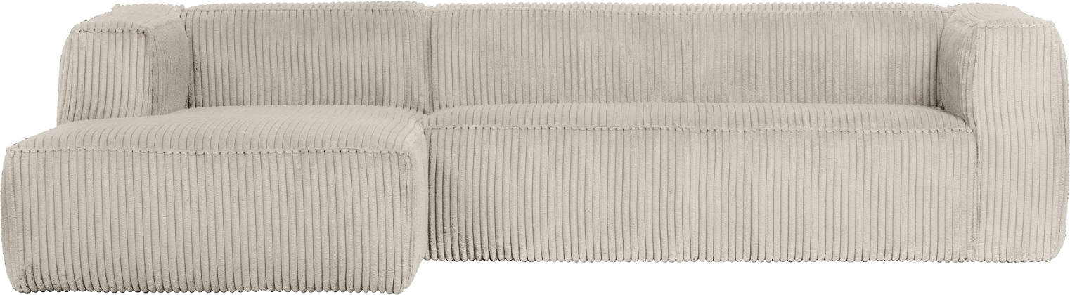 Lys Natur Venstrevendt Hjørnesofa fra Woood Exclusive