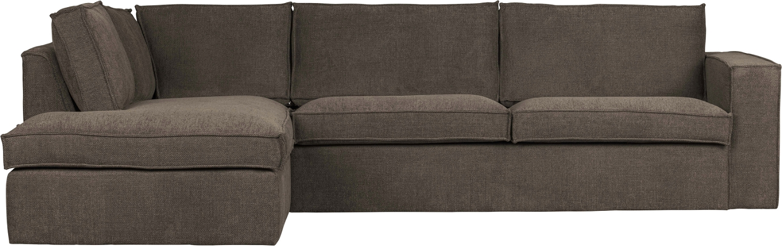 Woood Freddie Hjørnesofa - Mørkebrun Elegance til Dit Hjem