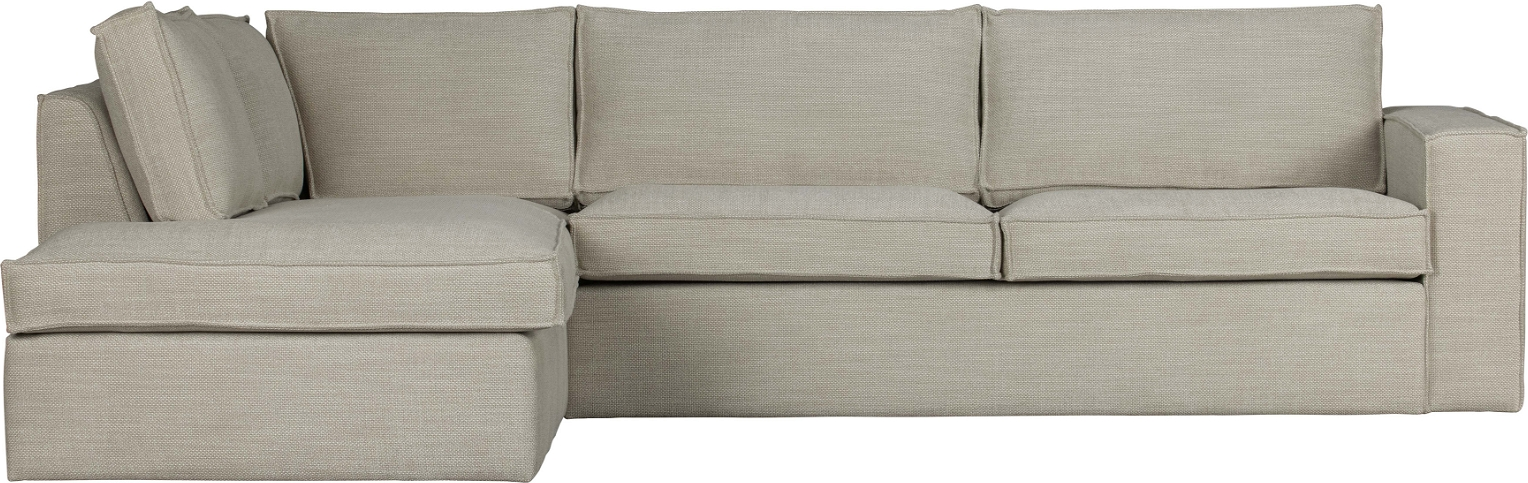 Elegant Hjørnesofa Woood Freddie i Naturfarve til Stuen