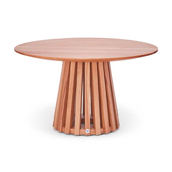 Elegant rundt sofabord i egetræ – Wood Zone 12 Mini