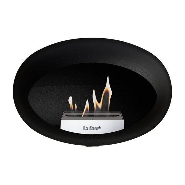 Le Feu Væg Biopejs - Elegant Sort Nikkel Design