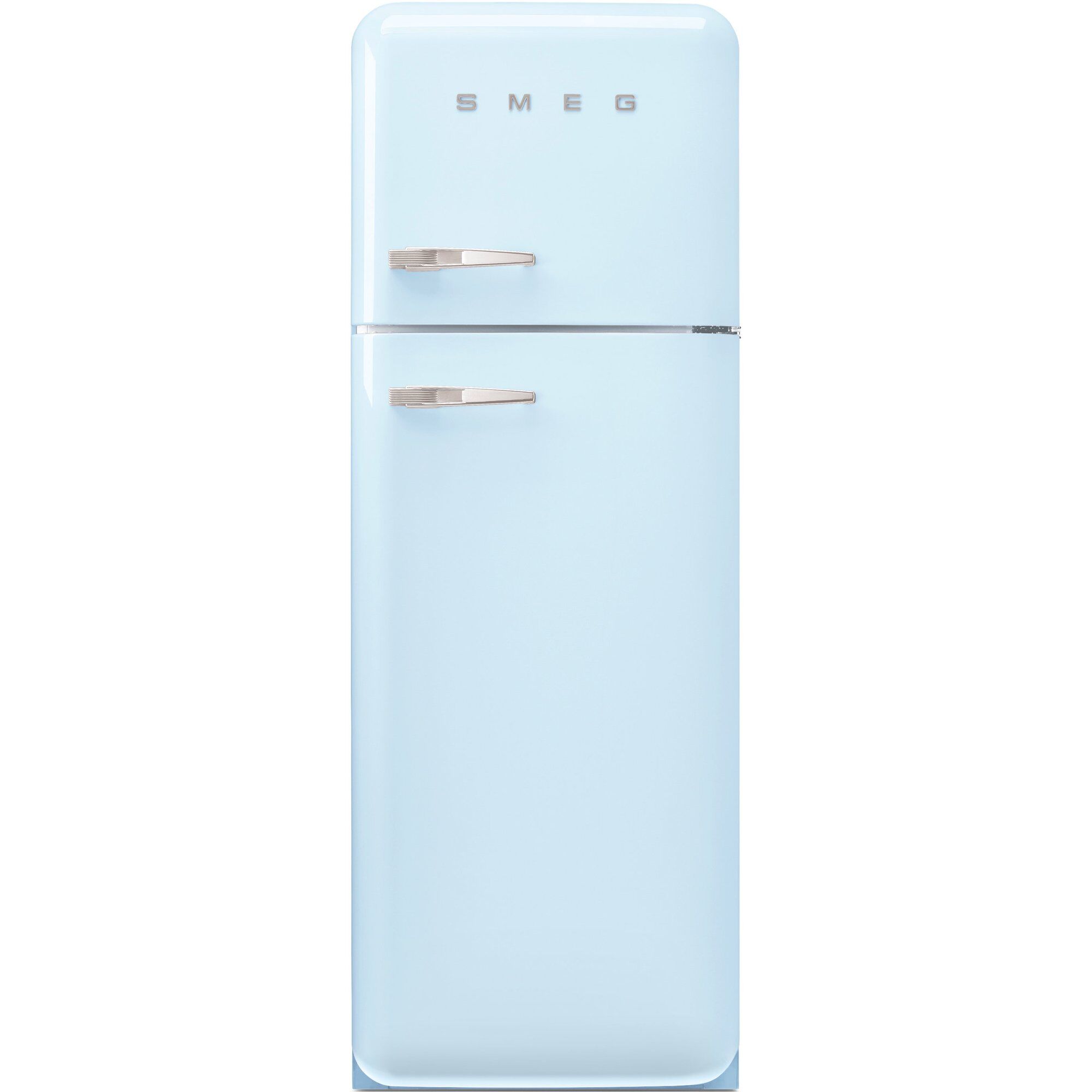 Smeg Fab30rpb6 Køleskab – Pastelblå Elegance til Dit Køkken