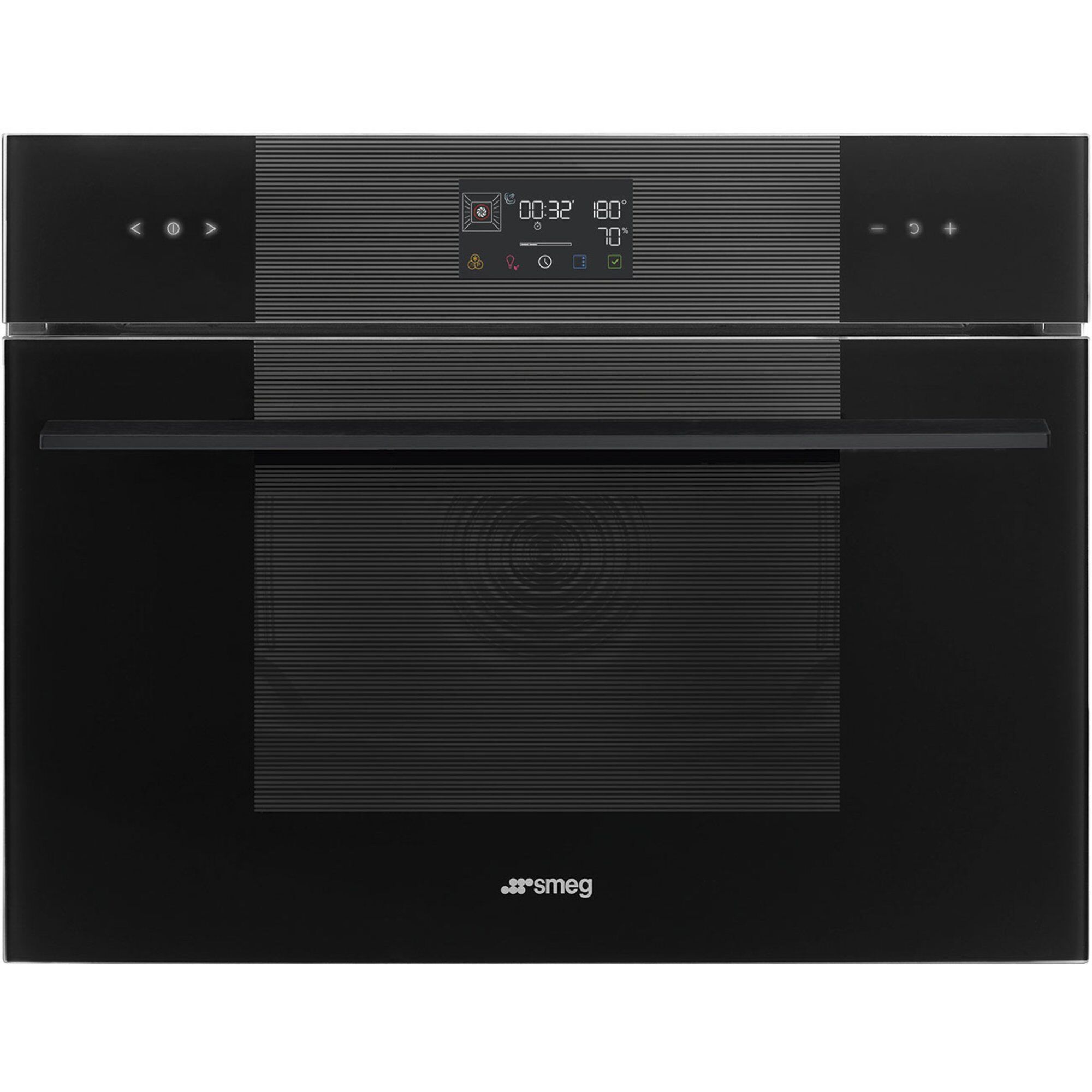 Smeg Linea Kombi-Dampovn 41L – Sort Black Friday Tilbud