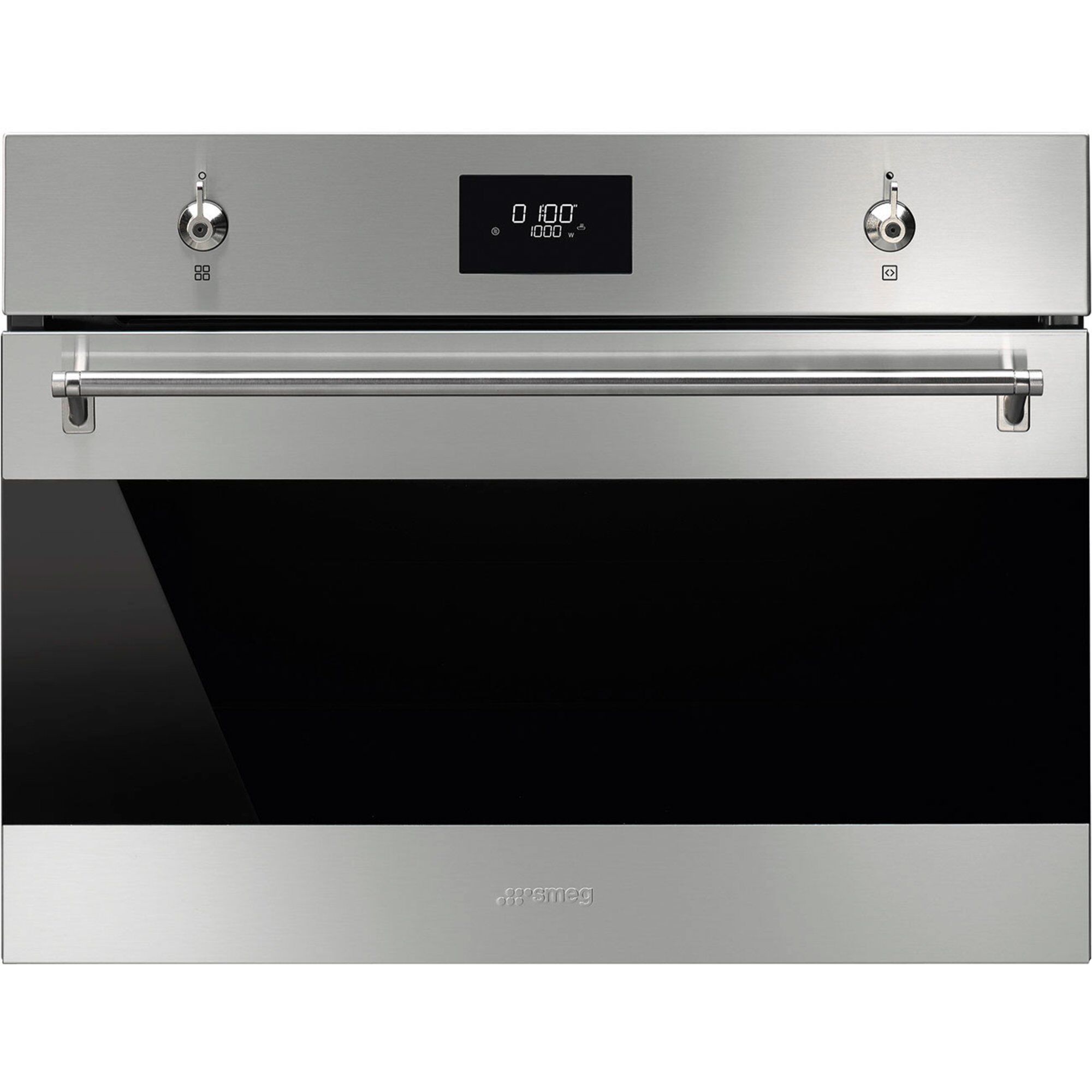 Smeg So4301m0x Classic Mikrobølgeovn Til Indbygning  40 Liter
