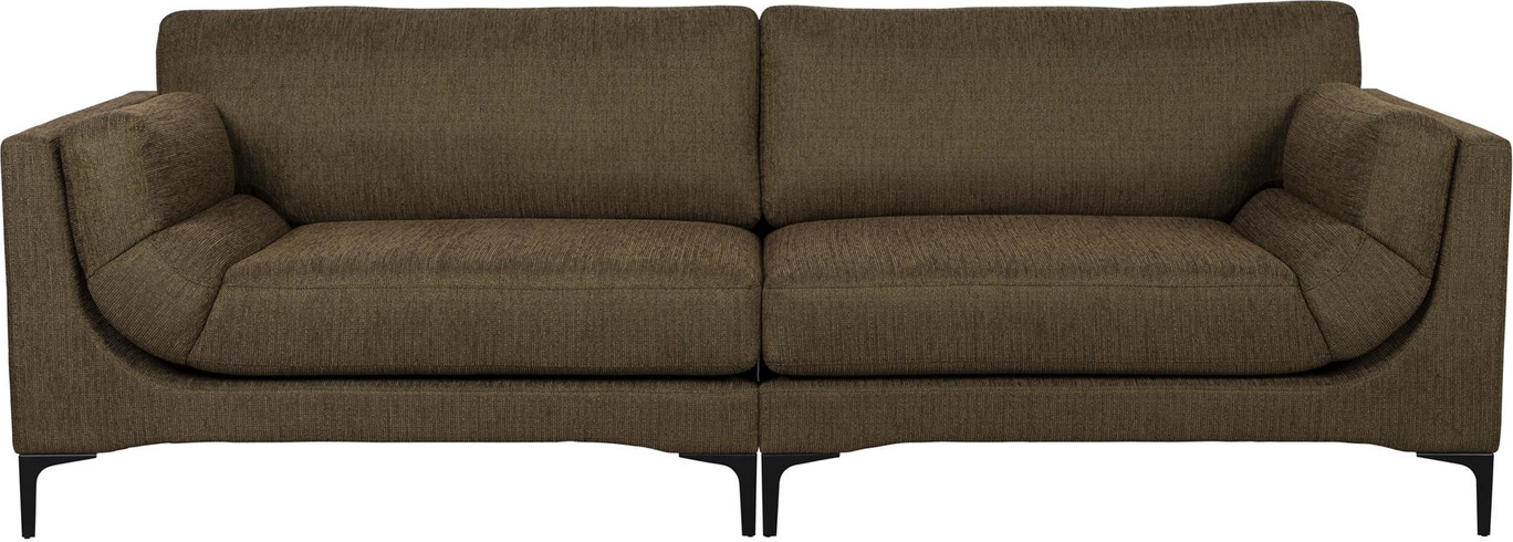-personers Sofa Zuiver Balcony Askegrå Stof