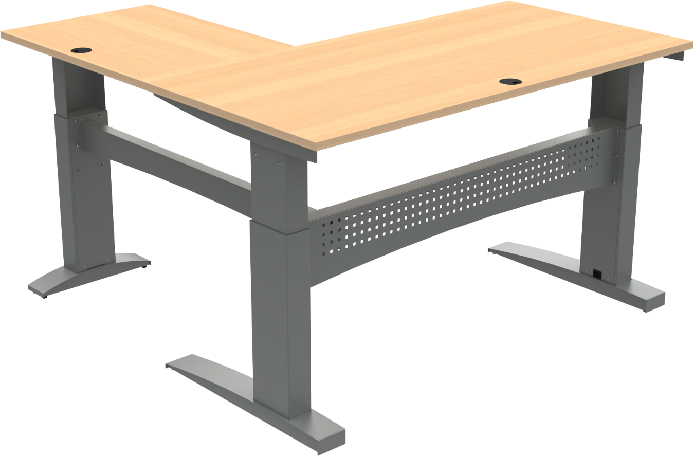 Trebenet Hæve-Sænkebord Zennord Flexdesk 501-11 – Natur