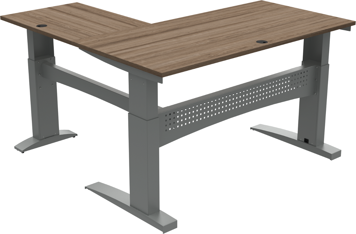 Trebenet Hæve-/Sænkebord Zennord Flexdesk – Fantastisk Tilbud!