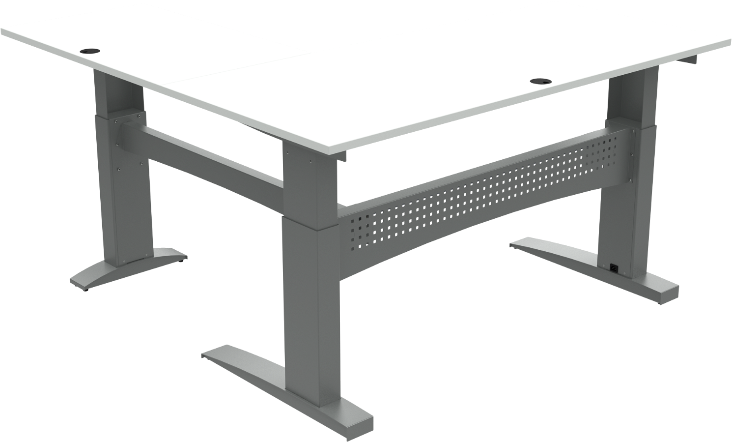 Ergonomisk Hæve-Sænkebord Flexdesk 501-11 på tilbud!