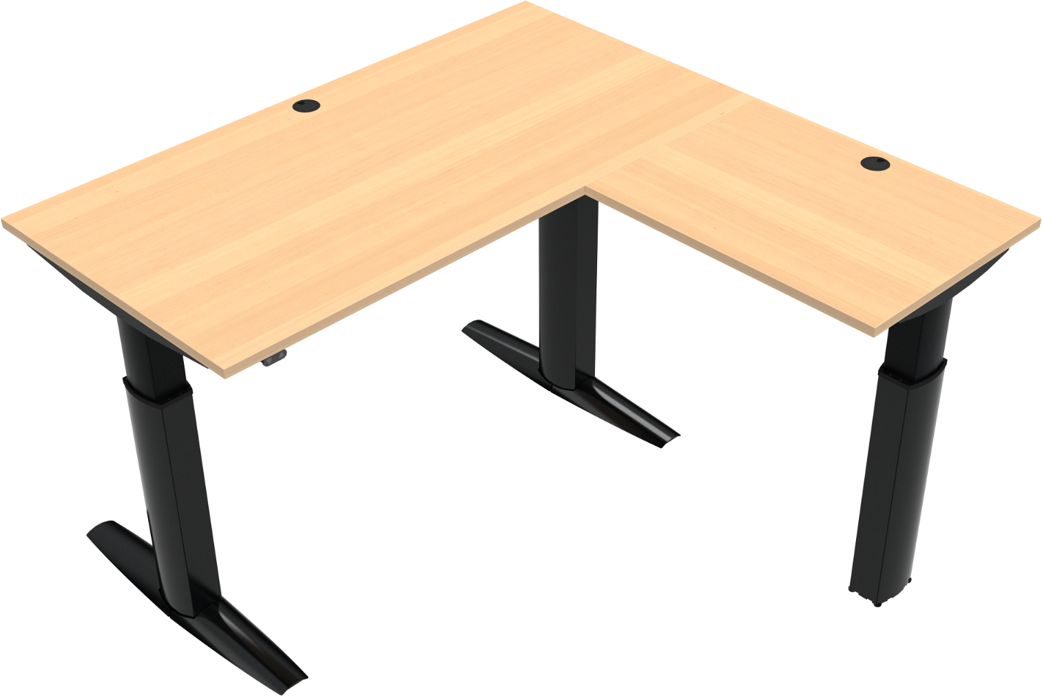 Ergonomisk Hæve-Sænkebord Zennord – Optimer Dit Arbejdsmiljø!