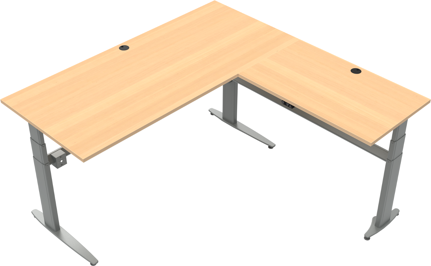 Zennord Movemate Hæve-Sænkebord - Elegant Arbejdsstation Tilbud