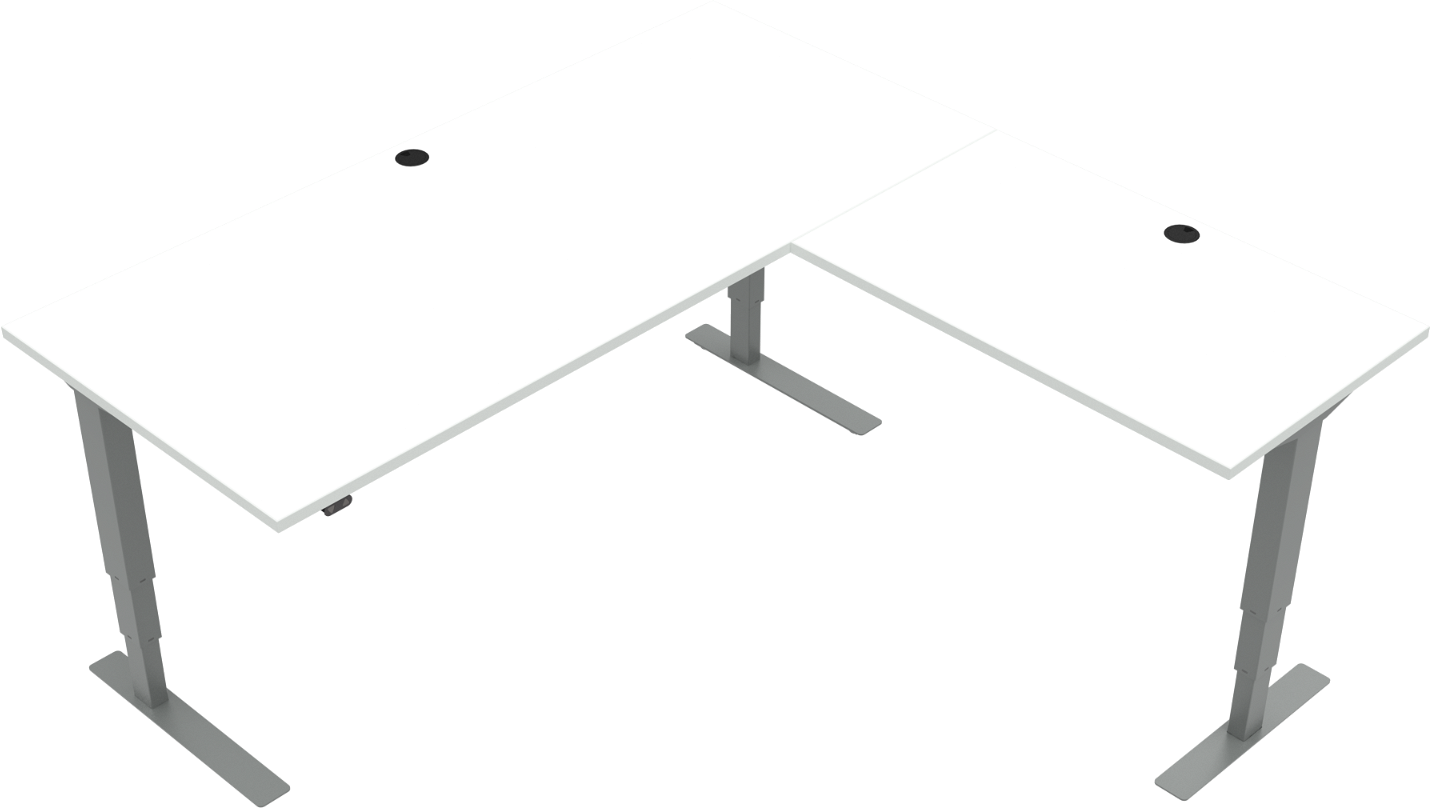 Ergonomisk Hæve- og Sænkebord Zennord VersaStand – Tilbud!