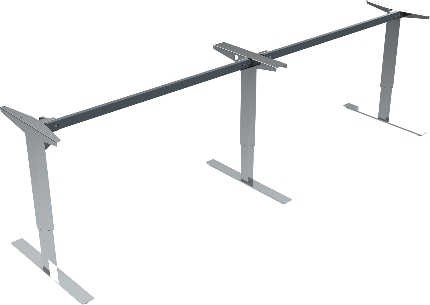 Ergonomisk Hæve-/Sænkestel Zennord Updown – Krom Finish