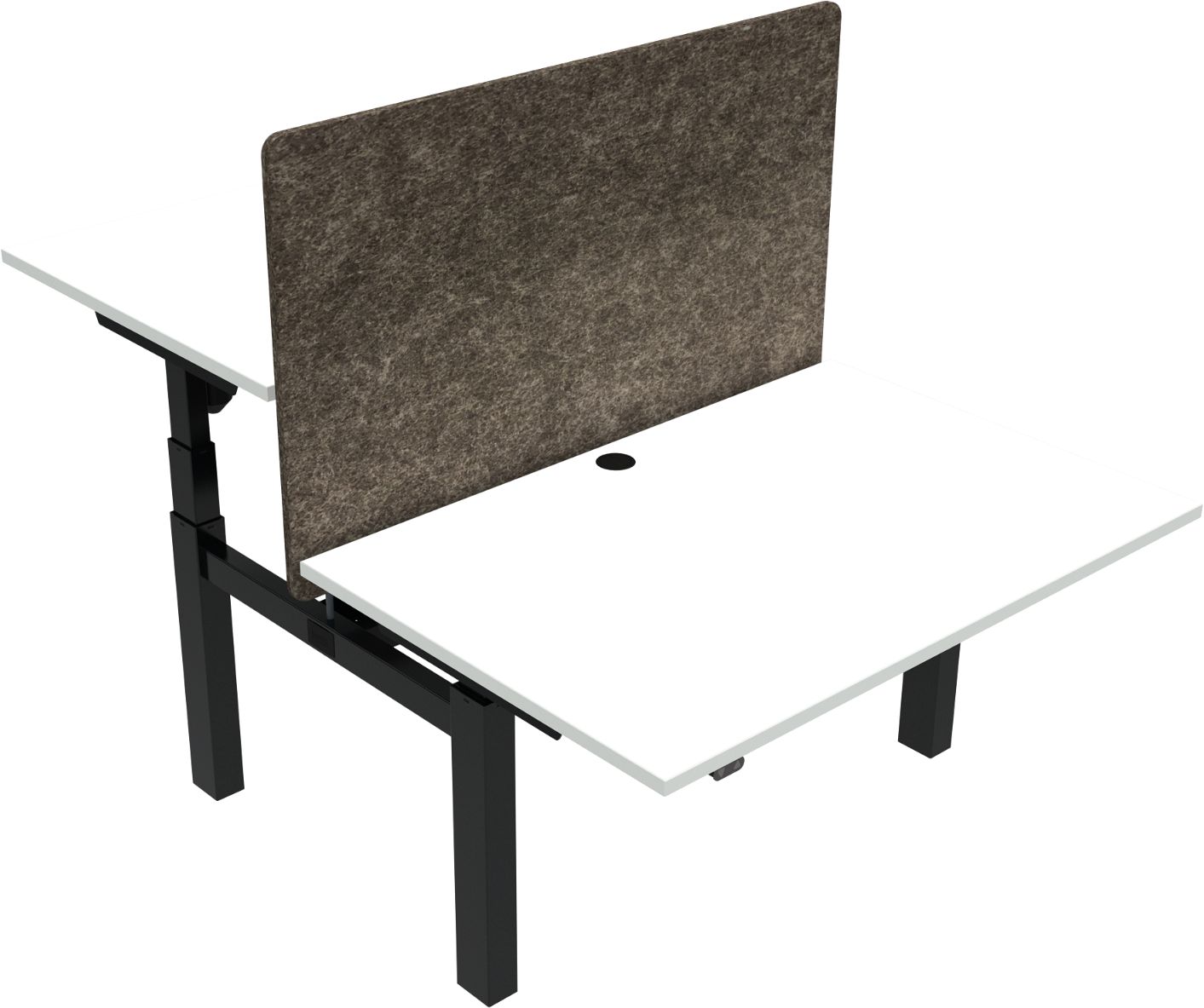 Ergonomisk Dobbelt Hæve-Sænkebord – Fantastisk Tilbud!