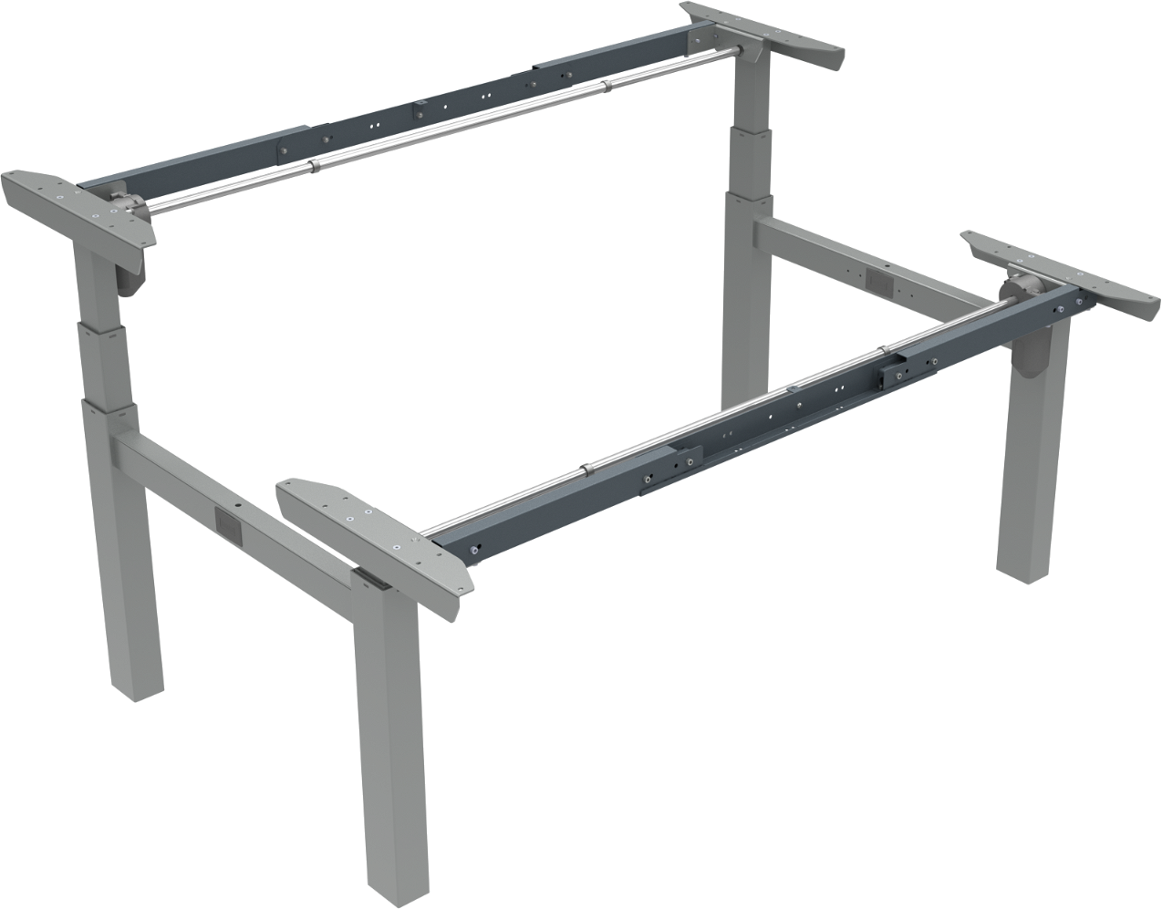 Ergonomisk Hæve-Sænkestel til Dobbeltbord – Fantastisk Tilbud!
