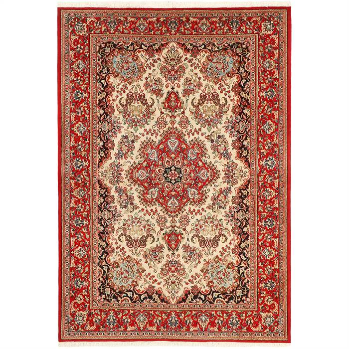Ægte Iran Ghom Tæppe – Elegance til Dit Hjem