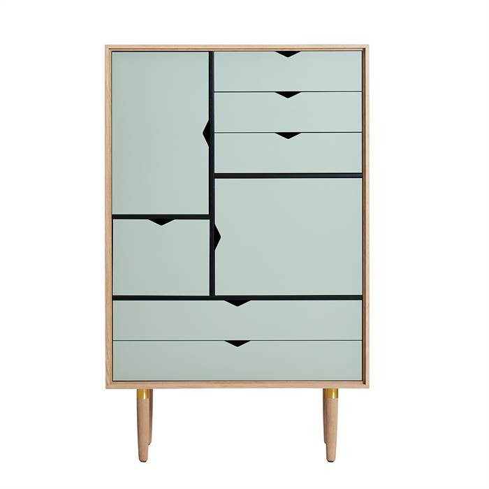 Andersen Furniture S5 Reol i Ocean Grey – Fantastisk tilbud!