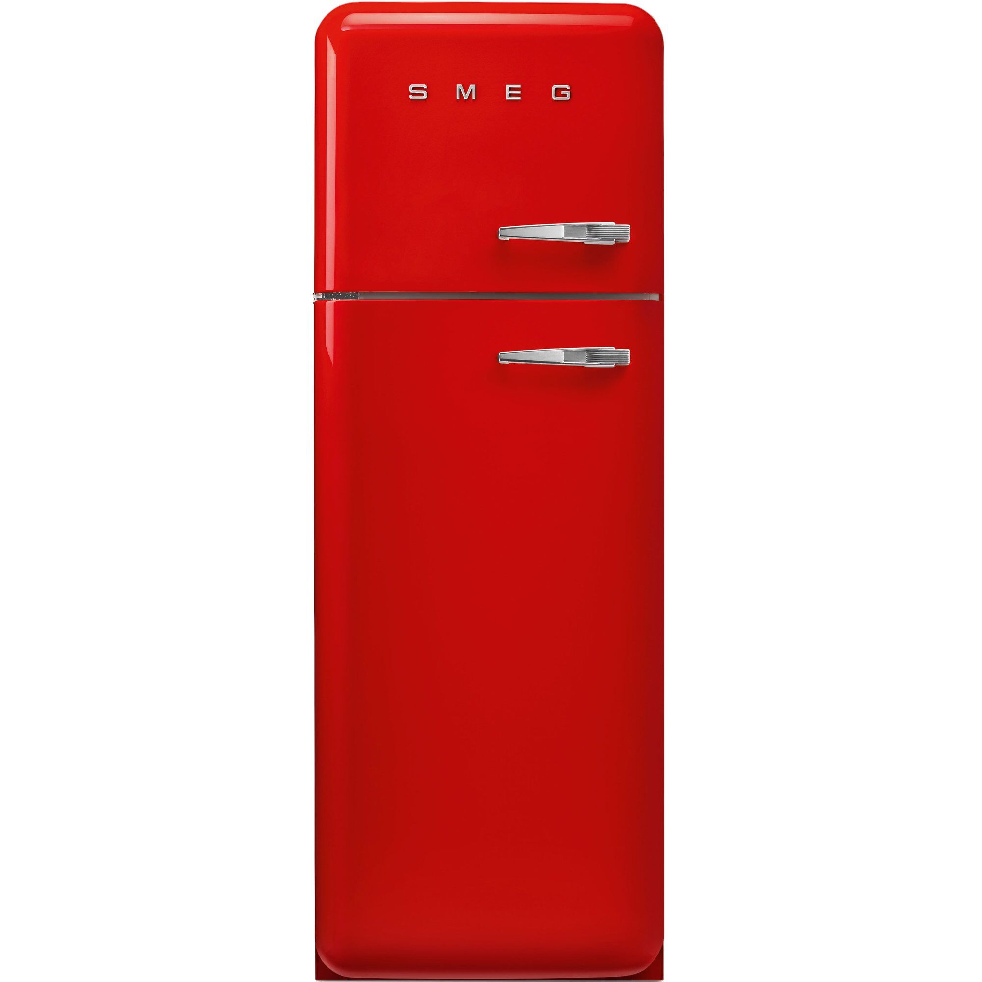 Smeg Fab30lrd6 Rødt Køleskab/Fryser – Venstrehængt Design